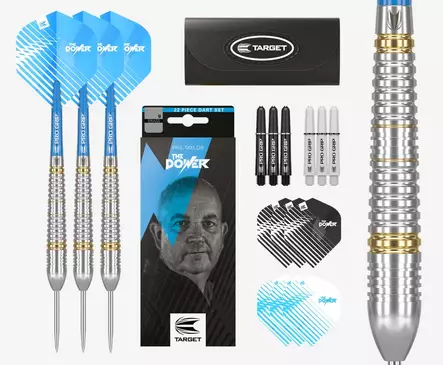 Phil Taylor Brass Set 22g Dartstikat - Target Darts Tikat - 170003 - 1
