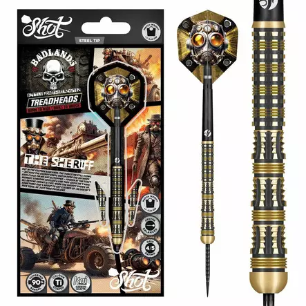 Shot Badlands The Sheriff 90% Dartstikat - Shot Darts Tikat - SH-BSST-23 - 1