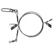 BKK 7x7 Wire Leader HD peruke Pike Snap lukolla 40cm 2kpl - Valmiit puruperukkeet - D-BC-0233 - 2