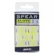 BKK Spear-21 UVC Chartreuse Kolmihaarakoukku - Irtokoukut ja painot - A-ET-6093 - 2
