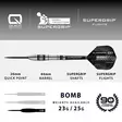 Harrows Supergrip Bomb Quick Point 90% Dartstikat - Harrows Darts Tikat - BD89223 - 4