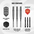 Shot Goths Wulfaz Turbo Point 90% Dartstikat - Shot Darts Tikat - SH-GOWTP-23 - 2
