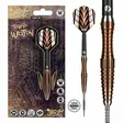 Shot Tribal Weapon 1 Turbo Point 90 % tungsten darts-tikat, pronssi-hopea, Scallop-grippi ja vaihdettavat teräskärjet - Shot Darts Tikat - SH-TWTP-123 - 1
