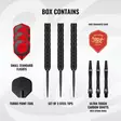 Shot Zen Straight Turbo Point 90% Dartstikat - Shot Darts Tikat - SH-ZSTTP-23 - 2