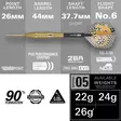 Target Bolide Envy 05 Swiss Point 90% Dartstikat - Target Darts Tikat - 190613 - 3