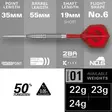 Target Group O 02 Swiss Point 50% darts-tikat - Target Darts Tikat - 190963 - 2