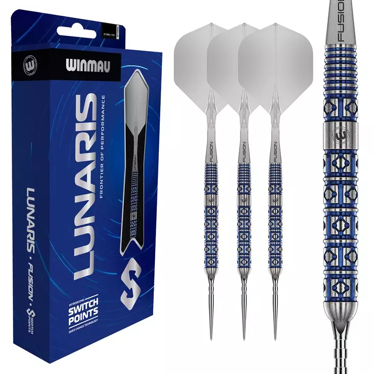 Winmau Lunaris Parallel Switch Point 90% Dartstikat - Winmau Darts Tikat - 1555-23 - 1