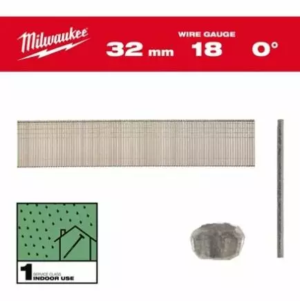 Milwaukee Dyckert viimeistelynaulat 32mm - Naulat - 4932492553 - 1