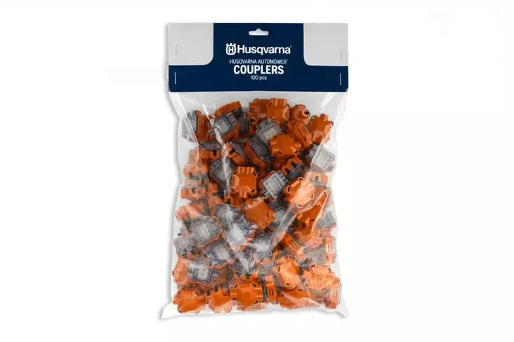 Husqvarna Automower -jatkoliittimet 100kpl - Robottileikkureiden tarvikkeet - 5360854-03 - 1