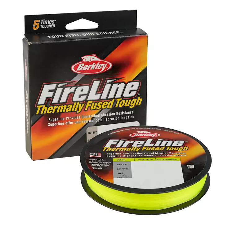 Berkley Fireline Fused Original Flame Green Kuitusiima - Kuitusiimat - 1553680 - 1