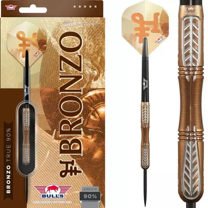 Bull's Bronzo True 90% Steel Tip Dartstikat - Bull's Darts Tikat - BU-35823 - 1