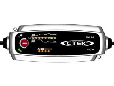 Ctek MXS 5.0 12V/5A Akkulaturi AGM akuille - Akkulaturit - 1703-56-973 - 1