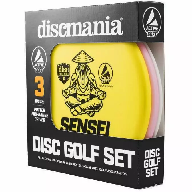 Discmania Active Soft 3-Disc Set - Valmiit Frisbeegolf -kiekkosetit - 6430030379953 - 1