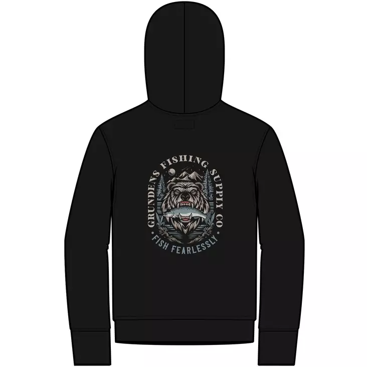 Grundens Bear Essentials Musta Huppari - Grundens Kalastusvaatteet - 50508-001-0013 - 1