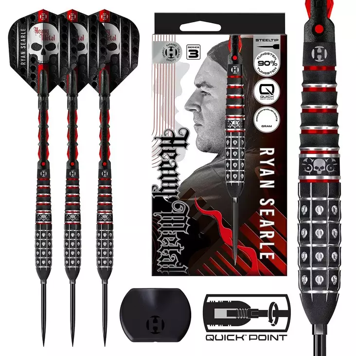 Harrows Ryan Searle V3 Quick Point 90% Dartstikat - Harrows Darts Tikat - BD88223 - 1