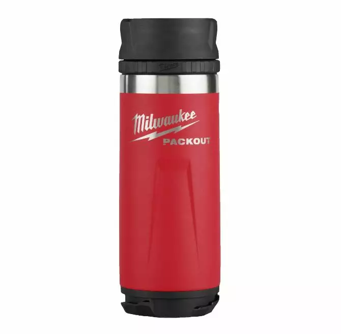 Milwaukee Packout Punainen Termospullo 532ml - Retkiastiat ja aterimet - 4932493473 - 1
