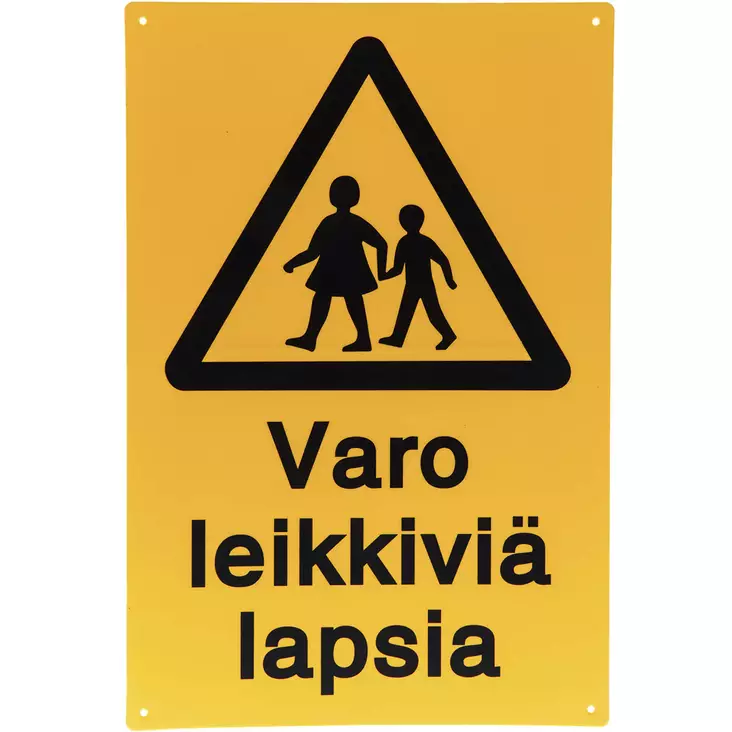 Opaste varo leikkiviä lapsia 20x30 - Opasteet ja kyltit - 247423 - 1