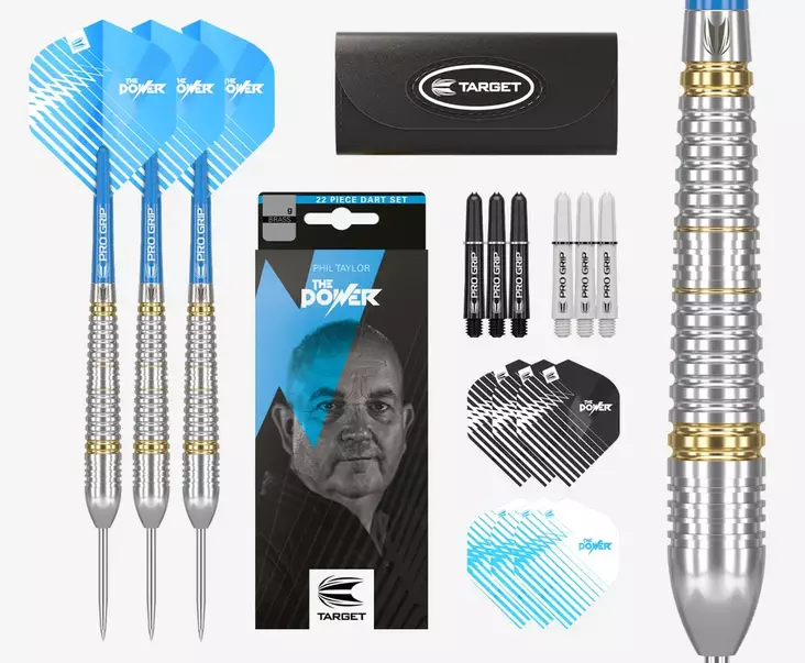 Phil Taylor Brass Set 22g Dartstikat - Target Darts Tikat - 170003 - 1
