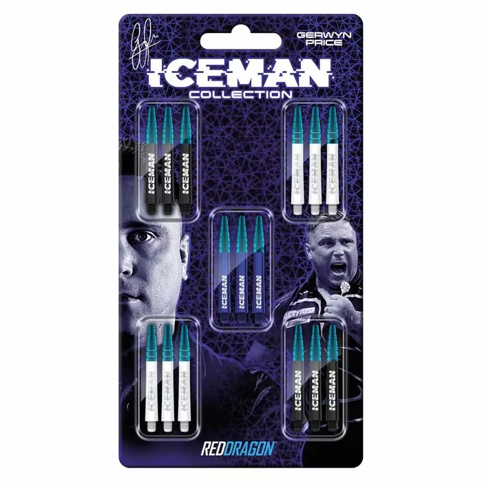 Red Dragon Iceman Nitro Ionic Collection Darts Varret - Dartstikan varret - X0793 - 1