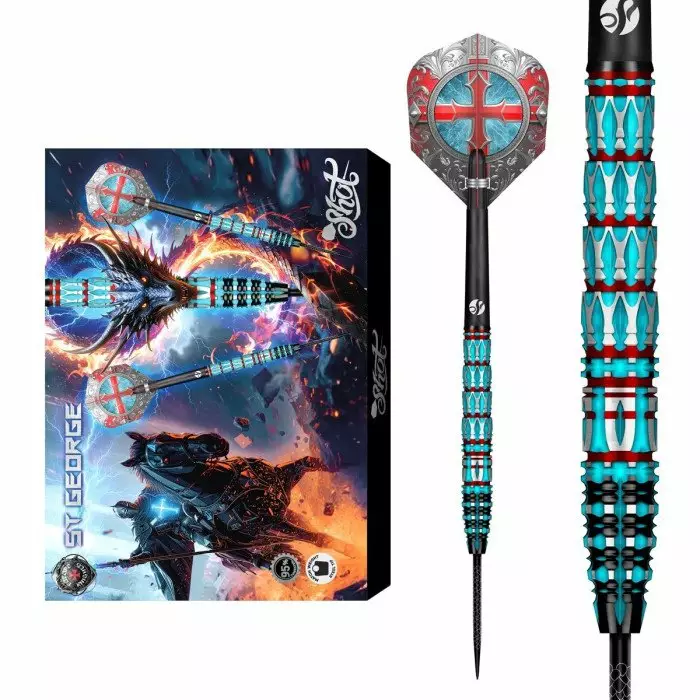 Shot Future Knights St George 95% Dartstikat - Shot Darts Tikat - SH-KGST-23 - 1