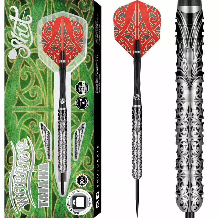 Shot Warrior Taiaha 90% Dartstikat - Shot Darts Tikat - SH-WIST-23 - 1