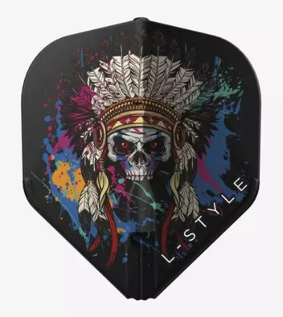 Signature Champagne Flight: L1EZ Standard Chief Skull Black - L-Style Sulat - FL1023 - 1