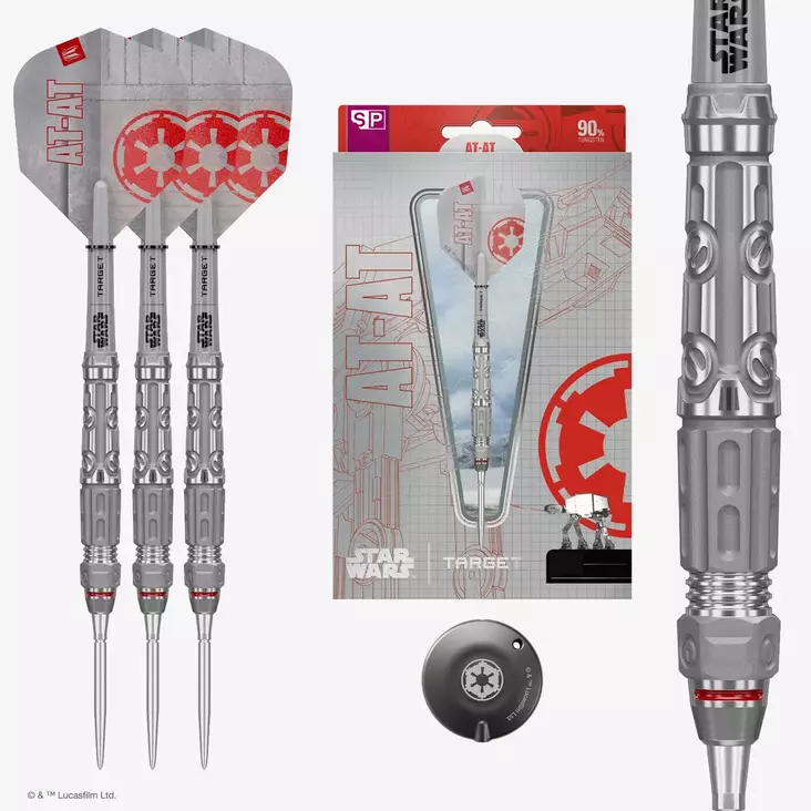 Target Star Wars AT-AT Swiss Point 90% Dartstikat - Target Darts Tikat - 190843 - 1