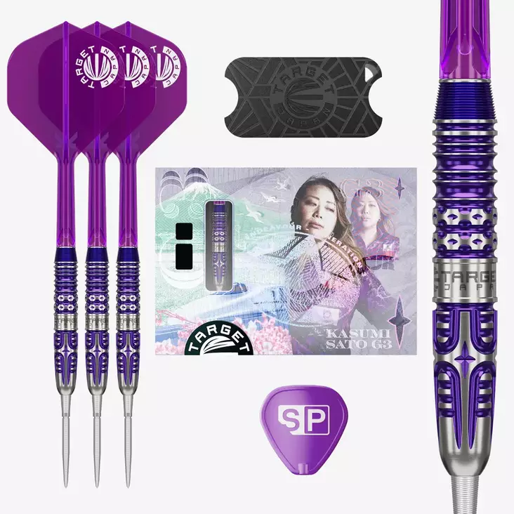 Target Japan Kasumi Sato Endeavour G3 Swiss Point 90% Dartstikat - Target Darts Tikat - 191023 - 1