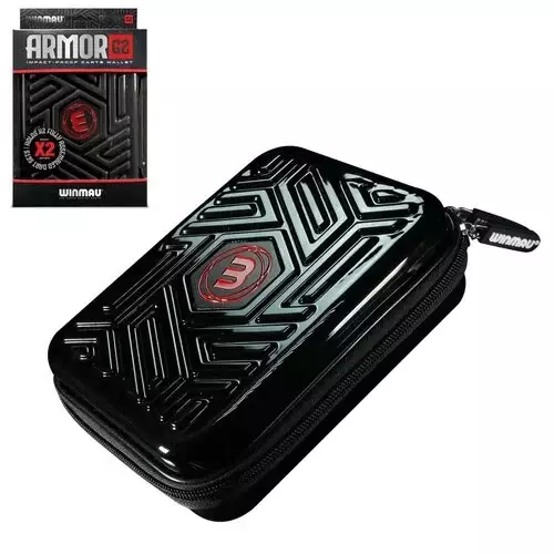 Winmau Armor G2 Black Dartskotelo - Darts lisävarusteet - 8343 - 1
