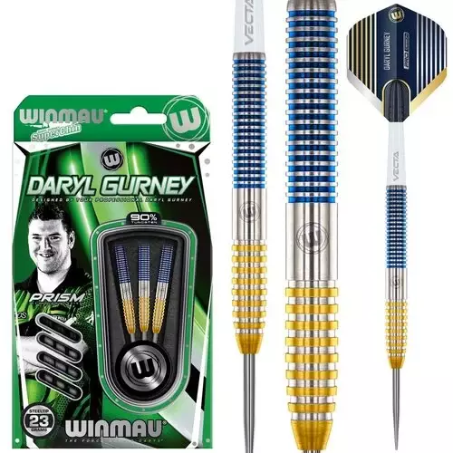 Winmau Daryl Gurney SC 1.0 Series 90% Steel Tip Dartstikat - Winmau Darts Tikat - 1530-23 - 1
