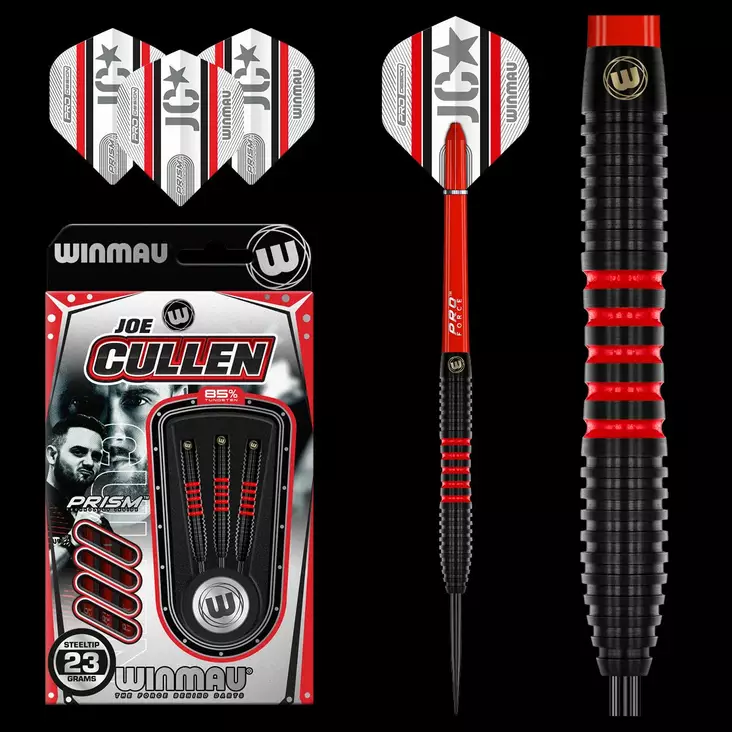 Winmau Joe Cullen 85% Tungsten Pro-Series Dartstikat - Winmau Darts Tikat - 1497-23 - 1