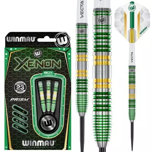 Winmau Xenon 90% Steel Tip Darts Tikat - Winmau Darts Tikat - 1527-23 - 1