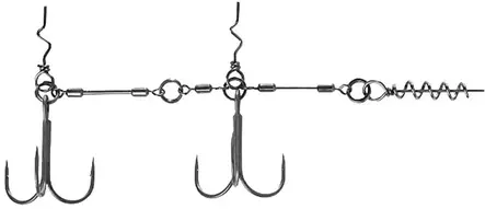 BKK Chain-21 Stinger Rig Haukirigi 1kpl - Stingerit, ruuvit ja rigit - A-EU-0134 - 1