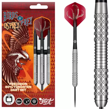 Shot Birds Of Prey Osprey 80% Dartstikat - Shot Darts Tikat - SH-BPOST-24 - 1