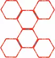 Avento harjoitus Hexagon - Yleiset kuntoiluvälineet - 520034 - 1