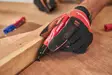 Milwaukee Hybrid Leather hanskat - Milwaukee Jalkineet ja Asusteet - 4932471914 - 3