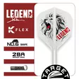 Target Japan K-Flex Paul Lim The Legend NO6 Darts Flights - Kiinteäsulkaiset varret - 410264 - 2