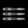Winmau Triad RX Black Alumiiniset dartstikan varret - Dartstikan varret - 7013-104 - 1