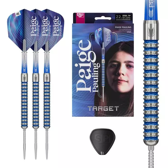 Target Paige Pauling G1 22g Swiss Point 90% Dartstikat - Target Darts Tikat - 190714 - 1