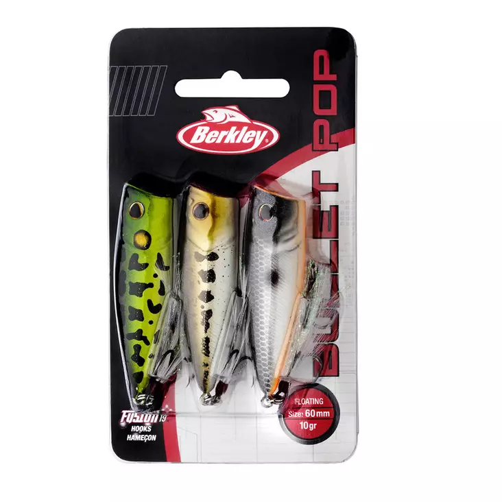 Berkley Bullet Pop 3-pack - Jerkit ja hybridit - 1549674 - 1