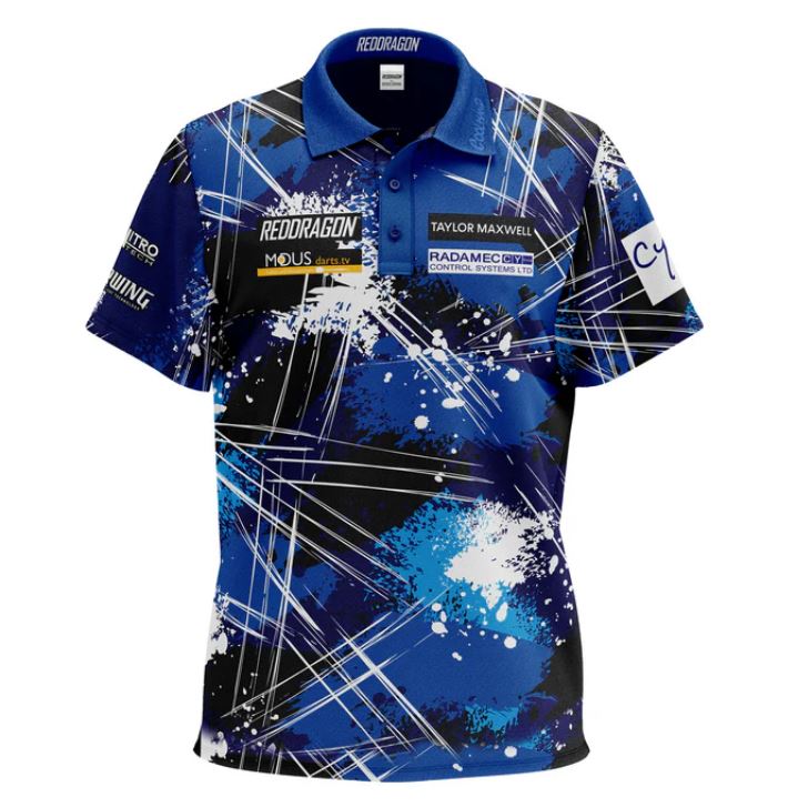 Luke Humphries World Champion Tour Polo Pelipaita - Darts lisävarusteet - X0914 - 1