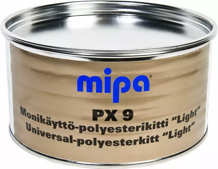 MIPA Polyesterikitti PX9 1L - Pohjamaalit ja Kitit - 840004 - 1