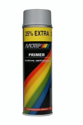 Motip Harmaa Pohjamaalispray 500ml - Pohjamaalit ja Kitit - 104-04054 - 1