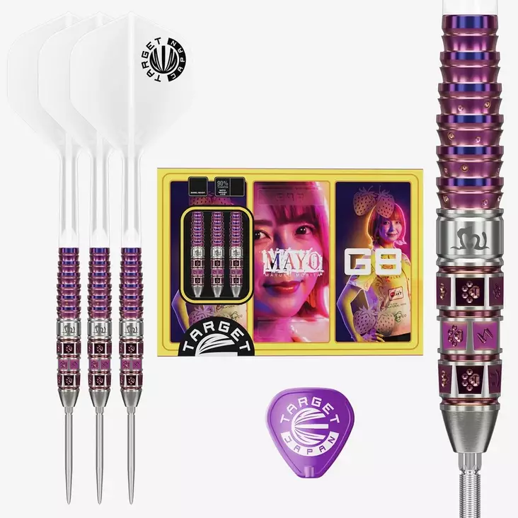 Target Japan Mayuko Morita Mayo G8 90 % Tungsten Darts - Target Japan Darts Tikat - 191094 - 1
