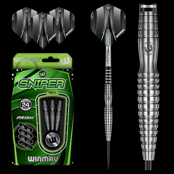 Winmau Sniper 90% Tungsten 24g Dartstikat - Winmau Darts Tikat - 1493-24 - 1