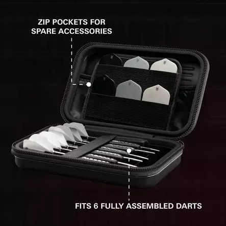 Target Takoma XL Nathan Aspinall Ghost Dartskotelo - Darts lisävarusteet - 450085 - 2