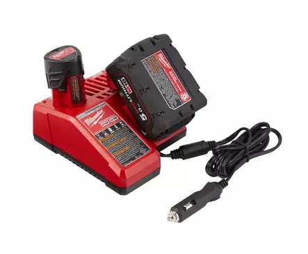 Milwaukee M12-18 AC autolaturi 12 V - Milwaukee Akut ja Laturit - 4932459205 - 2