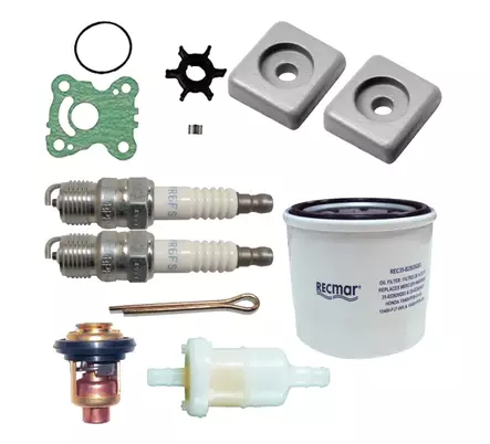Recmar Huoltosarja Honda BF15D, BF20D perämoottorille - Honda Tarvike Huoltosarjat - REC06211-ZY0-505 - 1