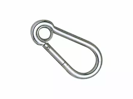 Columbus Palomiehen haka köysirenkaalla, 5mm/2kpl, AISI 316 haponkestävä - Venekiinnikkeet ja pientarvikkeet - 03091805 - 1