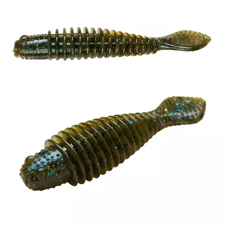 Blackfin Dreambug 7cm Green Pumpkin Blue Flake - Dreambug 70mm - SB-DB-70-GPBL-5 - 1